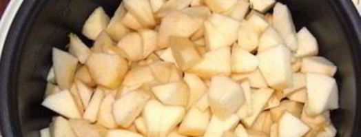 варенье из яблок в мультиварке. Шаг 2