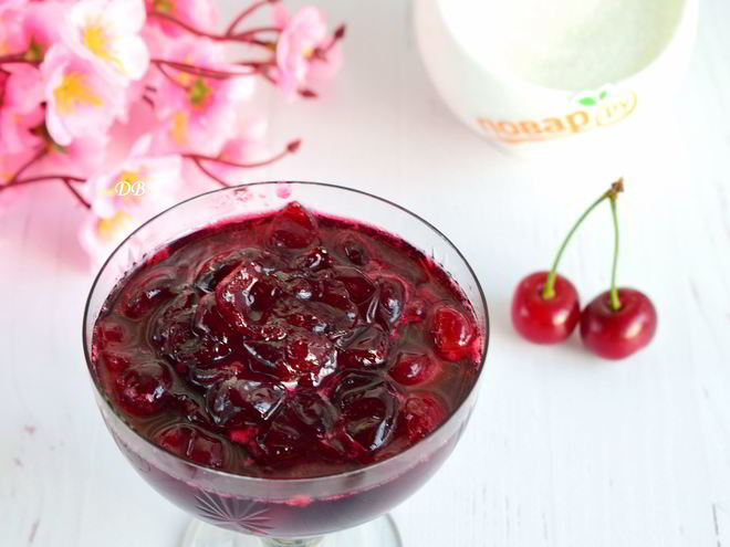 Рецепт варенья из жареной вишни
