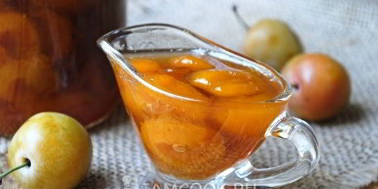 Варенье из желтых слив