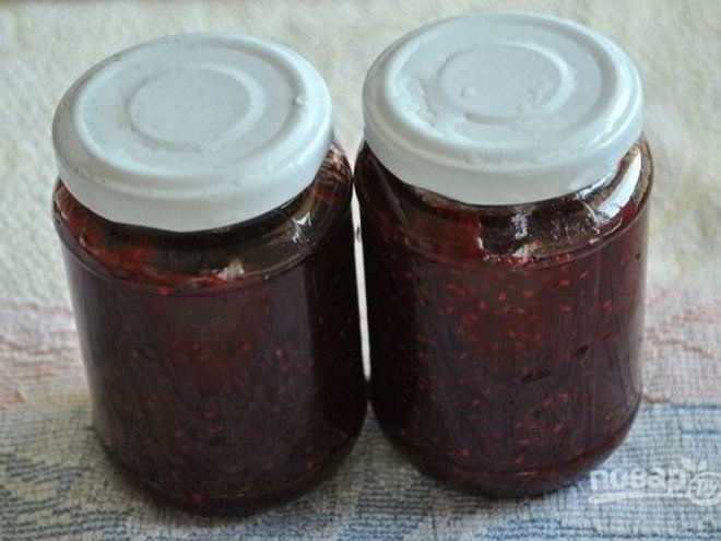 Рецепт варенья малинового