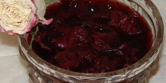 Варенье роза в сахаре
