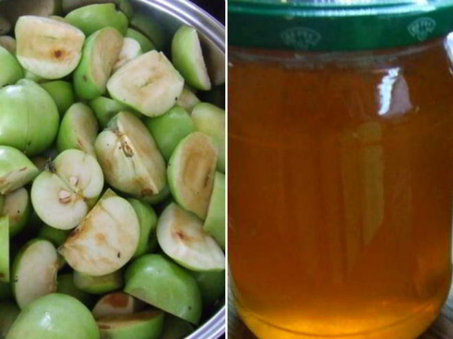 Рецепт варенья яблочный мед