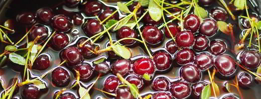 вишневое варенье-украшение графини-вишенки. Шаг 2