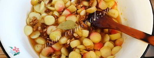 яблочное варенье с грецкими орехами. Шаг 13