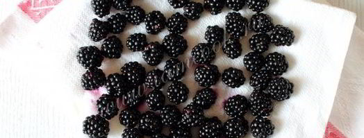 жареное варенье из ежевики. Шаг 3