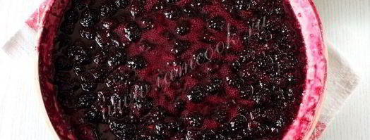жареное варенье из ежевики. Шаг 6