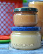 Яблочное пюре на зиму для детей