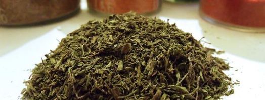 заготовка пряности — чабер, эстрагон. Шаг 10