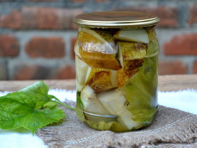 Рецепт закатки груш на зиму