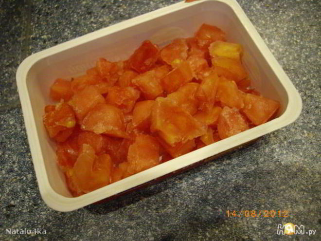 Рецепт замороженных помидоров