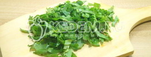 заморозка щавеля на зиму. Шаг 3