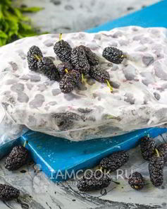 Заморозка шелковицы на зиму