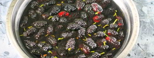 заморозка шелковицы на зиму. Шаг 5