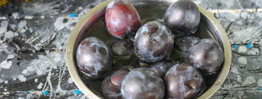 заморозка слив на зиму. Шаг 4