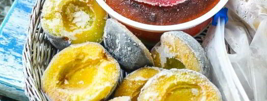 заморозка слив на зиму. Шаг 10