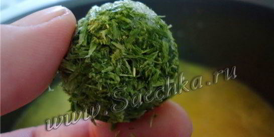 Зелень на зиму