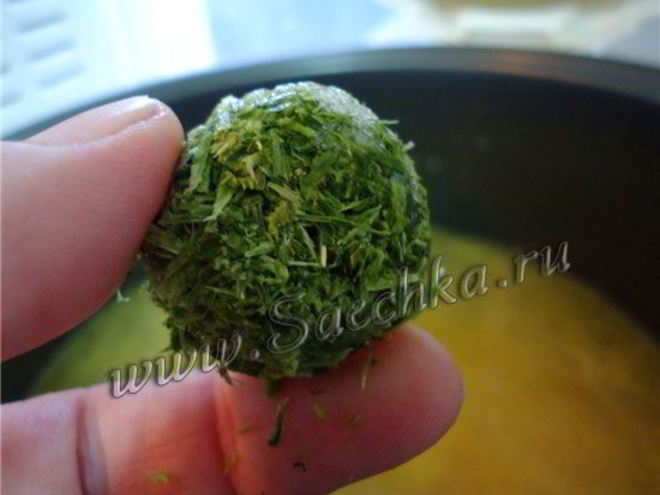 Рецепт зелени на зиму