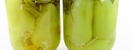 зеленый перец, фаршированный на зиму. Шаг 6