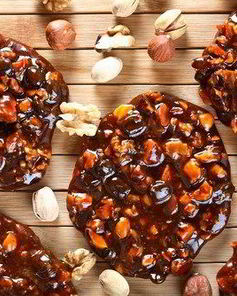 Жареные орехи в медовой глазури и индийских специях