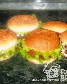 Домашние бургеры