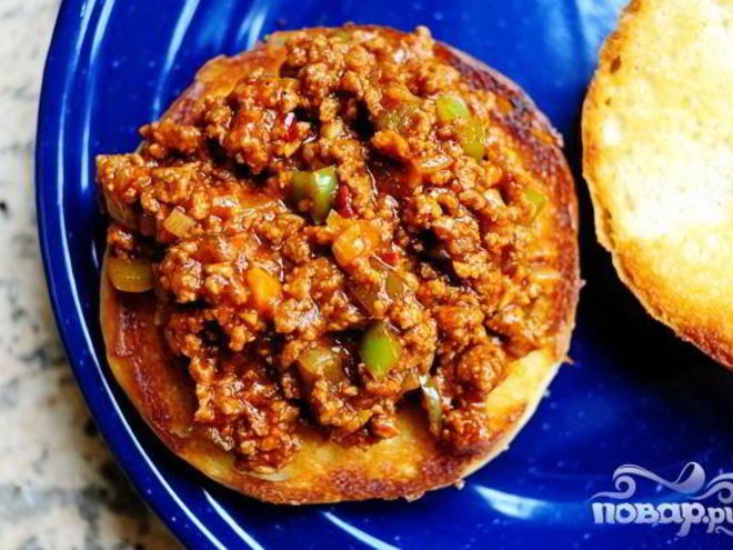 Рецепт американского бутерброда с говядиной