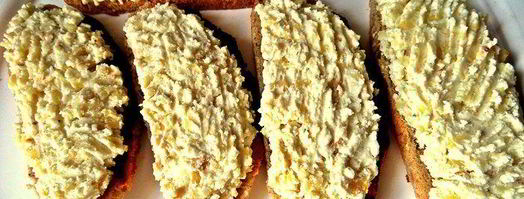 бутерброд килька, картошка, киви. Шаг 8