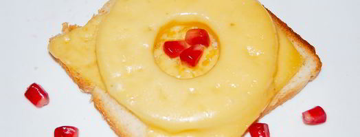 бутерброд с ананасом и сыром. Шаг 4