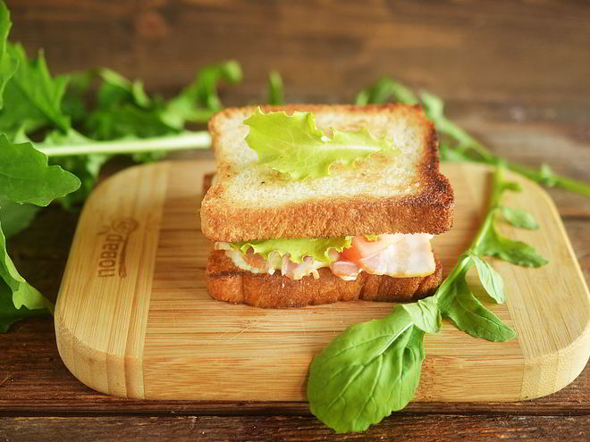 Рецепт бутерброда с беконом