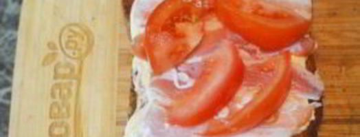 бутерброд с беконом. Шаг 4