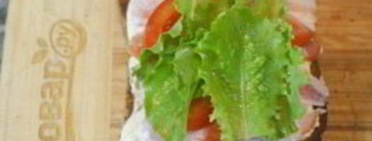 бутерброд с беконом. Шаг 5