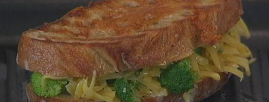 бутерброд с брокколи и сыром. Шаг 7