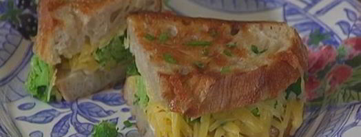 бутерброд с брокколи и сыром. Шаг 8