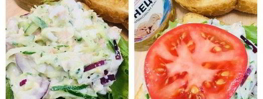 бутерброд с консервированным тунцом. Шаг 7