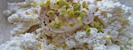 бутерброд с пикантным творогом. Шаг 3