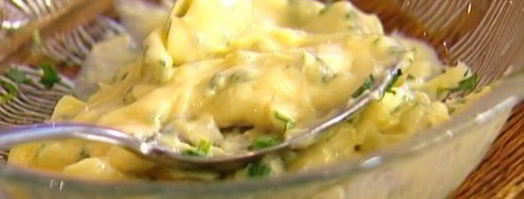 бутерброд с ветчиной, сыром и грушей. Шаг 5