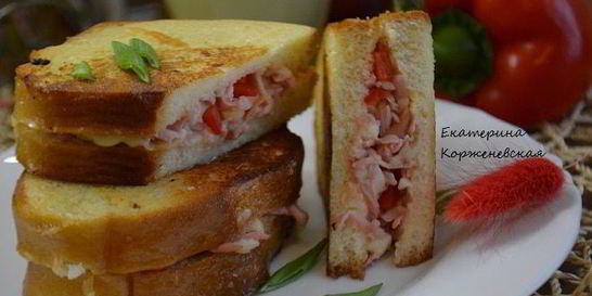 Бутерброд в кляре