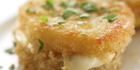 Бутербродики из картофеля с сыром