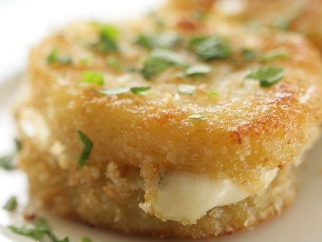 Рецепт бутербродиков из картофеля с сыром