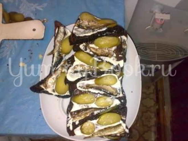 Рецепт бутербродиков со шпротами