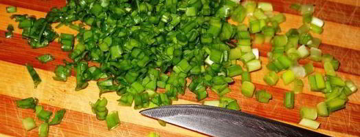 бутербродная масса с сыром и зеленью. Шаг 2