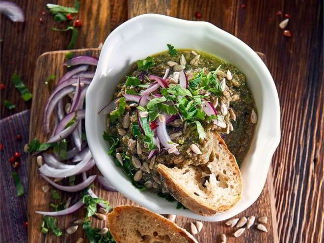 Рецепт бутербродной пасты из зеленой чечевицы