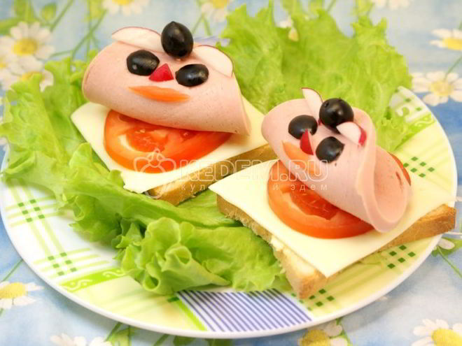Рецепт бутербродов кораблики