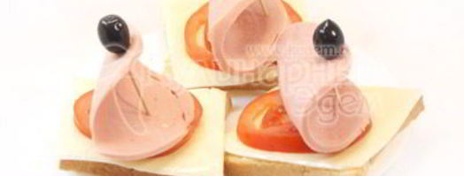 бутерброды кораблики. Шаг 4