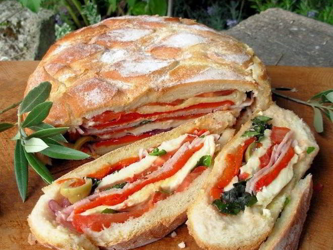 Рецепт бутербродов на пикник на природе