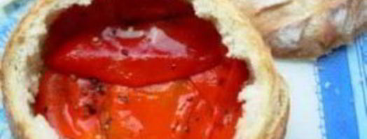 бутерброды на пикник на природе. Шаг 3