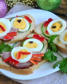 Бутерброды Петушки