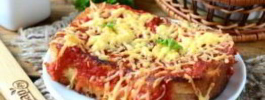 бутерброды под сырно-томатной подушкой. Шаг 10