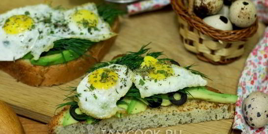 Бутерброды с авокадо