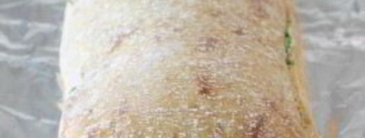 бутерброды с базиликовым маслом. Шаг 3