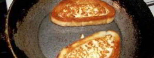 бутерброды с чесноком и сыром. Шаг 6